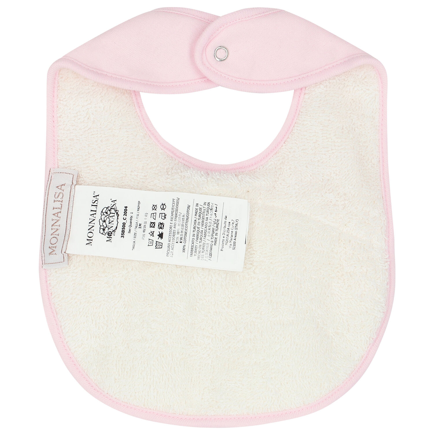 Baby Girls Ivory & Pink Babygrow Gift Set, 1, hi-res